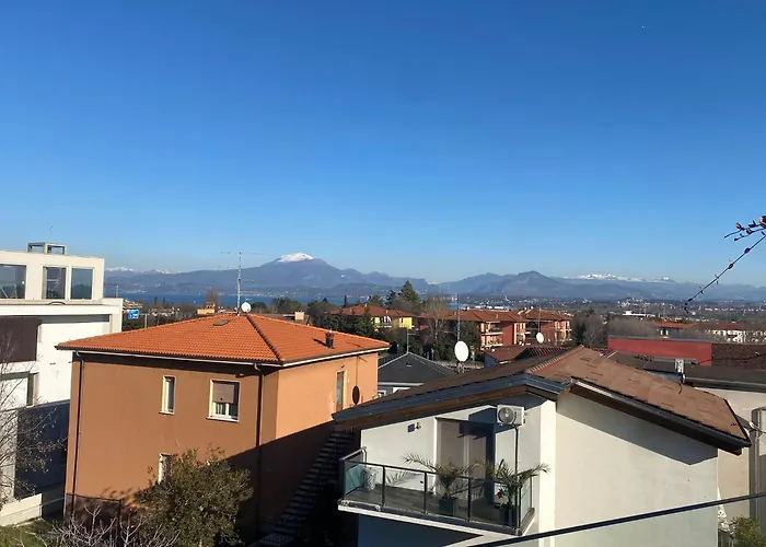 The Queen - Big Terrace And Pool Lägenhet Peschiera del Garda